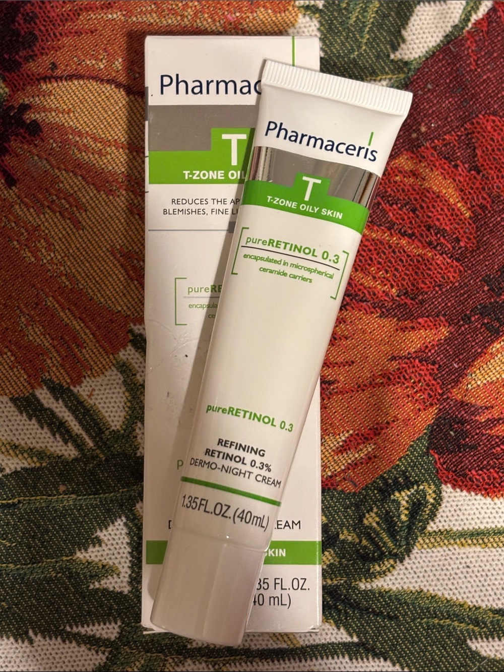 T-Zone Oily Skin PureRETINOL 0.3 Refining Night Cream - 1.35 fl oz. NIB